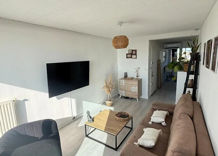 Grand T2 Cosy Et Lumineux Face A L'etang Daire Balaruc-les-Bains
